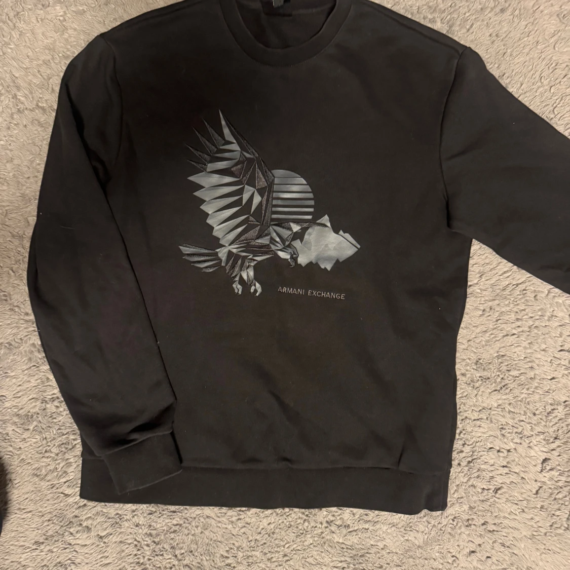 Svart sweatshirt Armani Exchange S