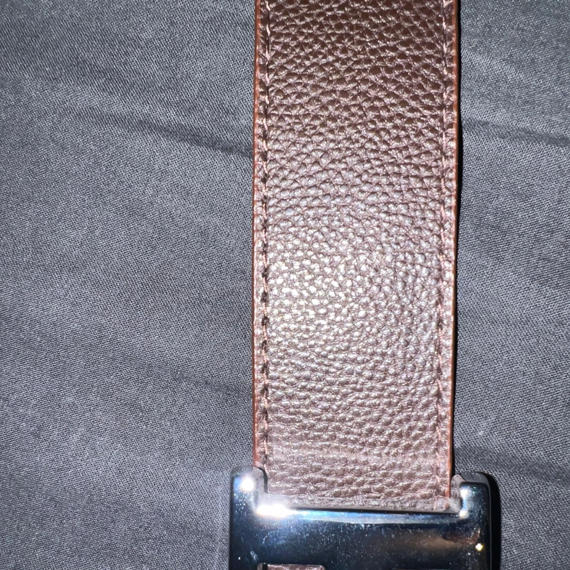 H3rmès brunt bälte - 2