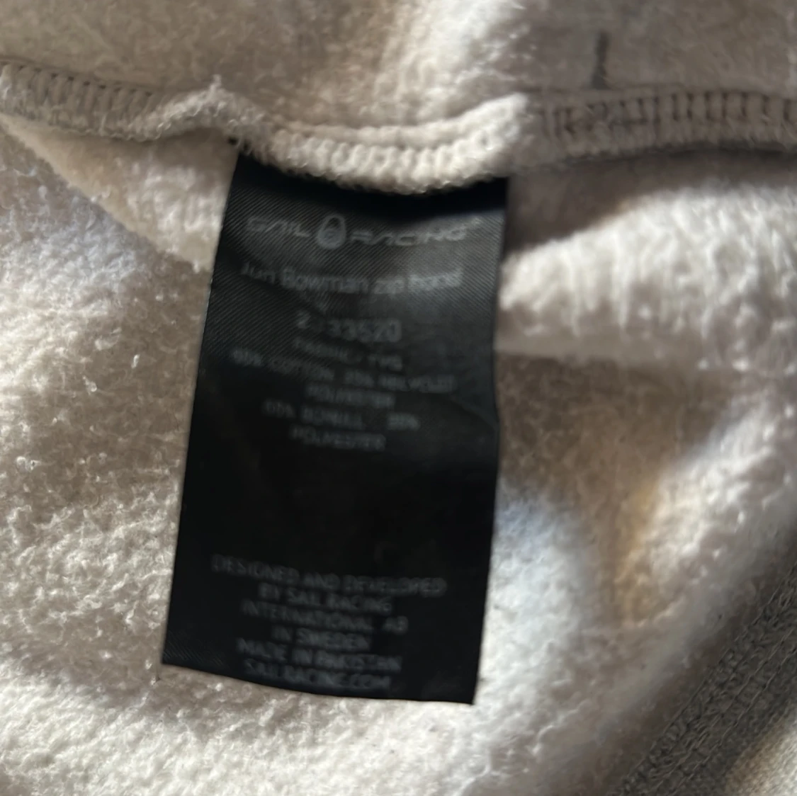 Grå hoodie från Sail Racing med dragkedja - 4