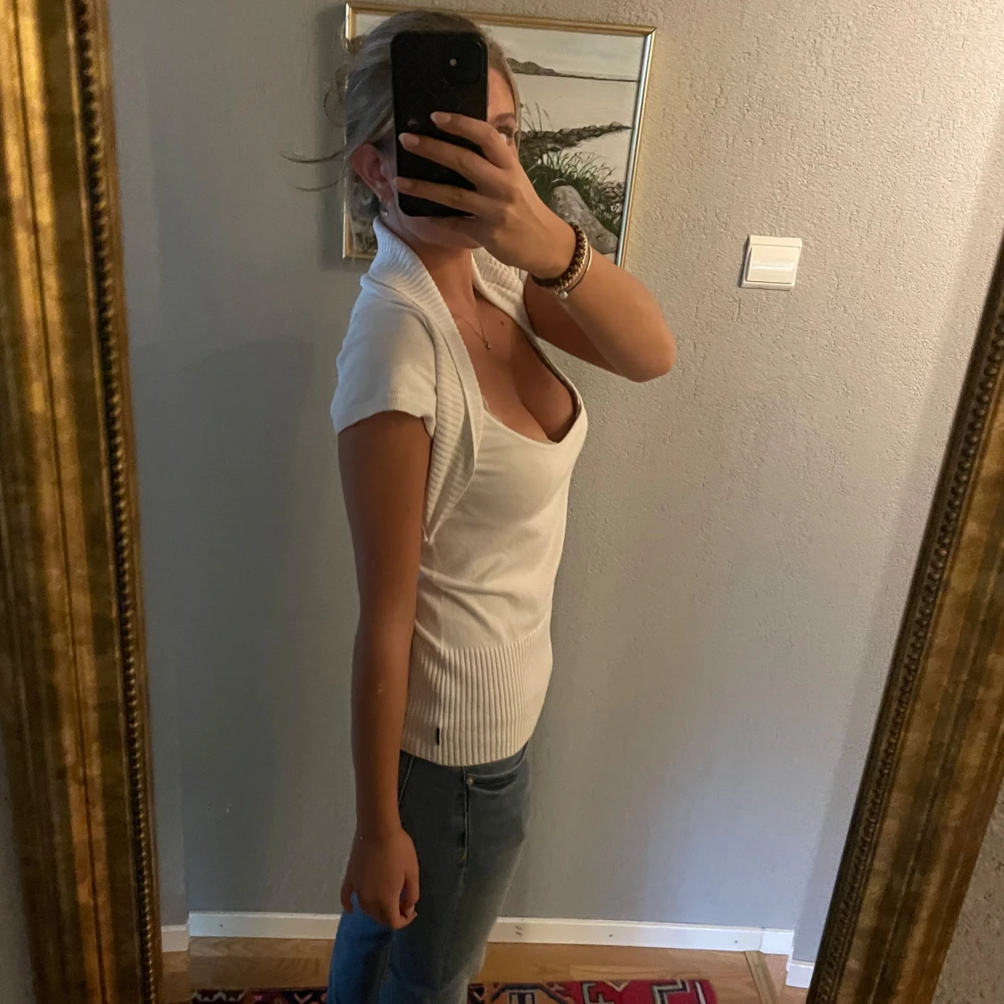 Vit bolerotopp från Watcher - 2