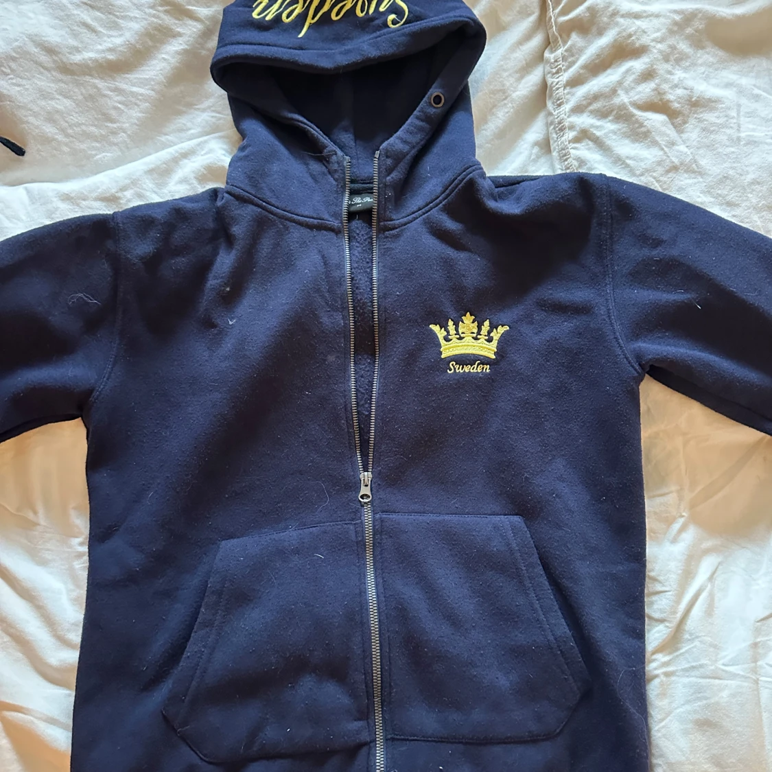 Mörkblå Sweden Zip - 1