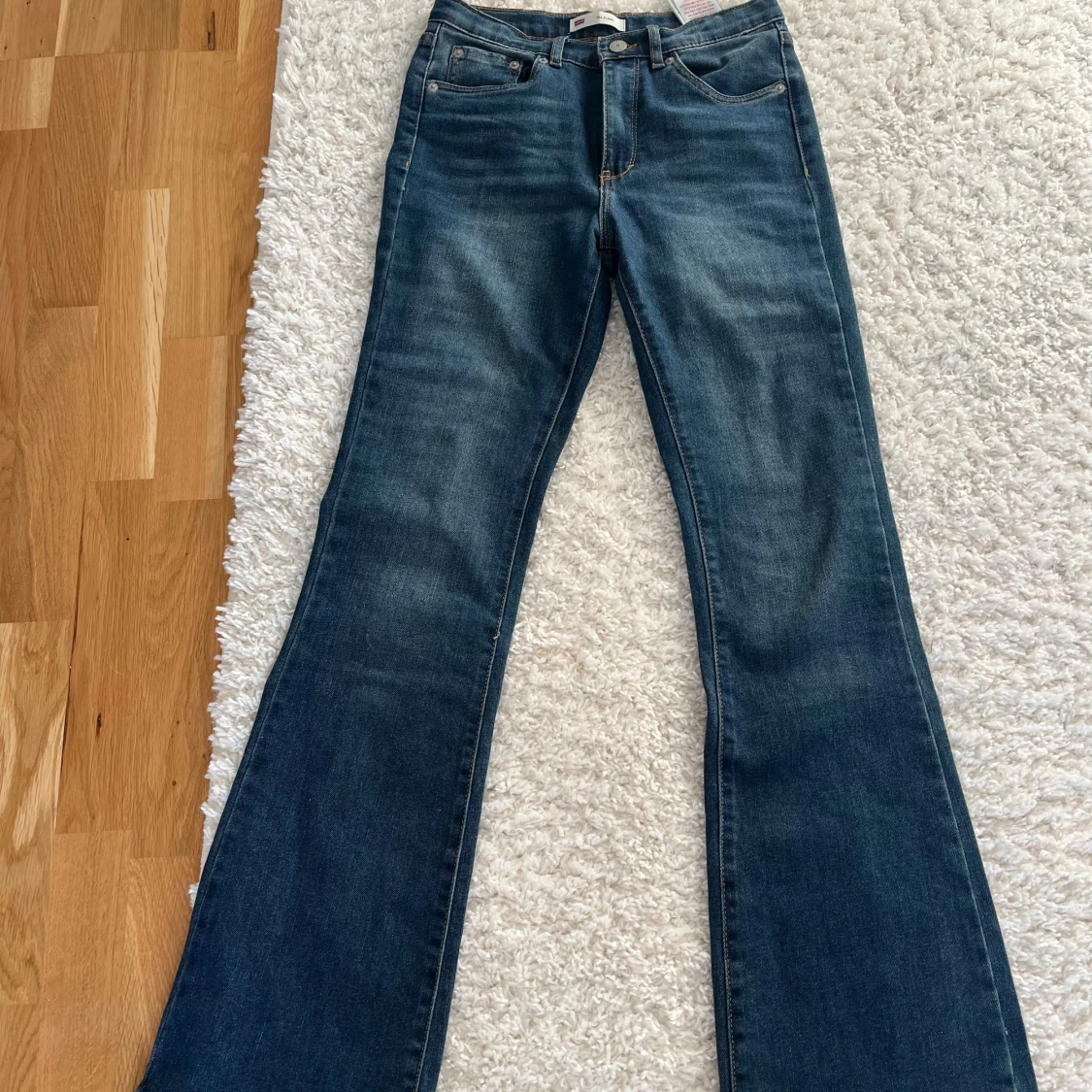 Levi's 726 flare bootcut jeans blå
