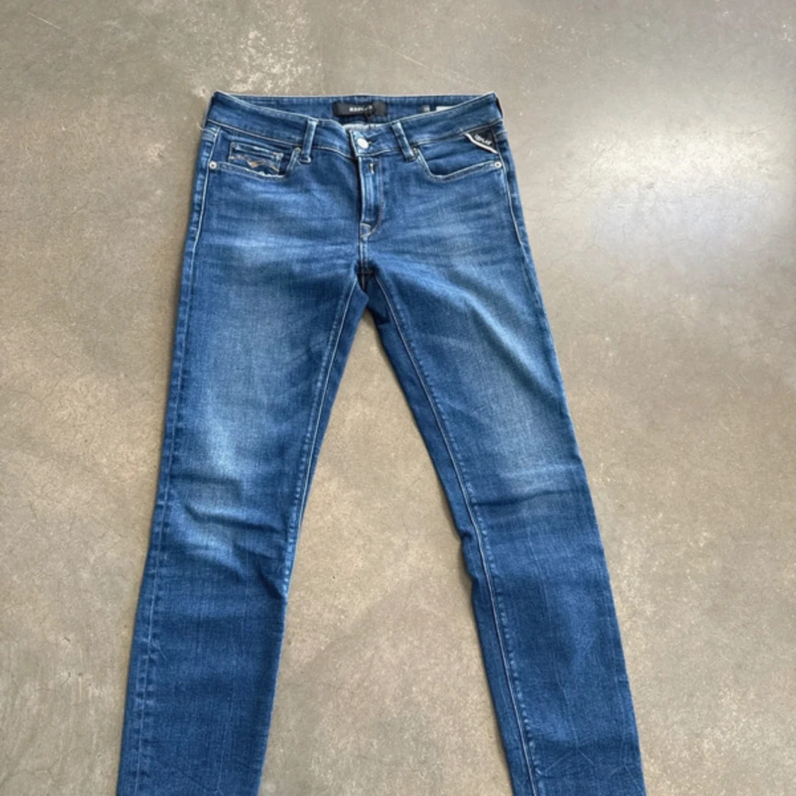 Blå Replay jeans skinny fit - 2