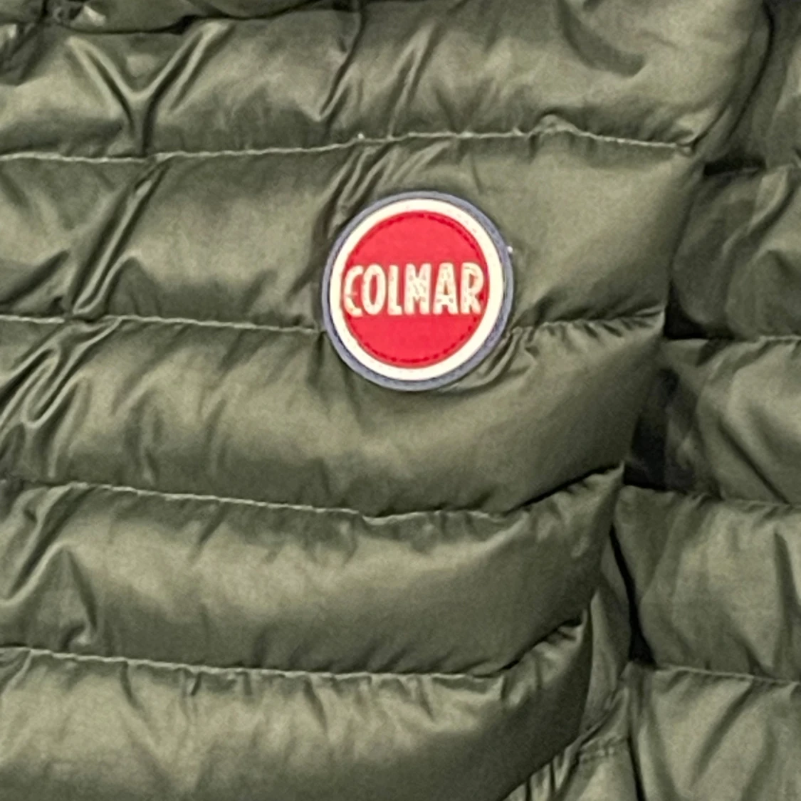 Quiltad dunjacka från colmar i färgen mörkgrön - 3