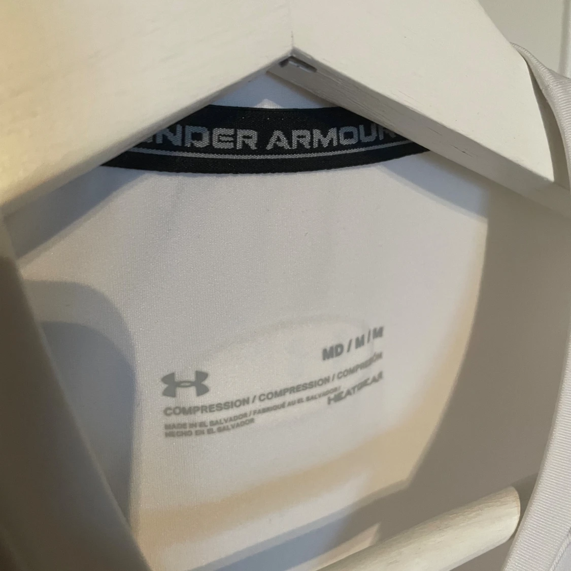 Vit kompressionst-shirt från Under Armour - 2