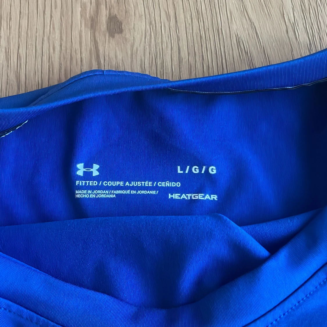 Blå Under Armour HeatGear t-shirt - 1