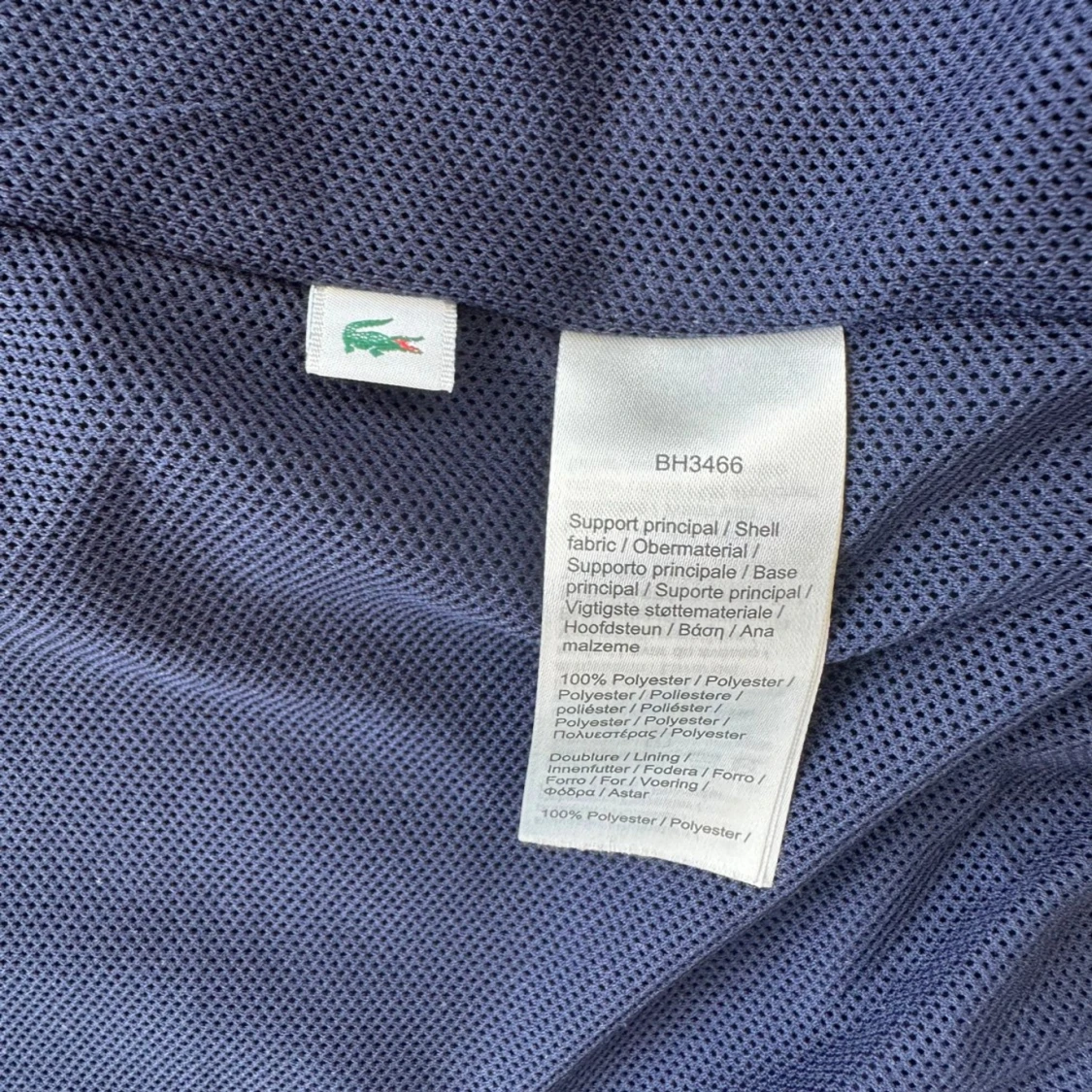 Lacoste Sport vindjacka blå - 91