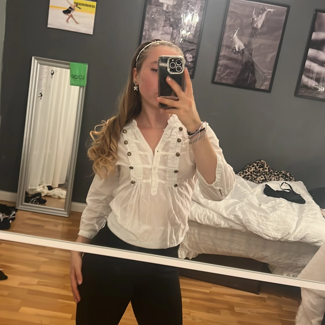 Vit blus från Vero Moda - 2