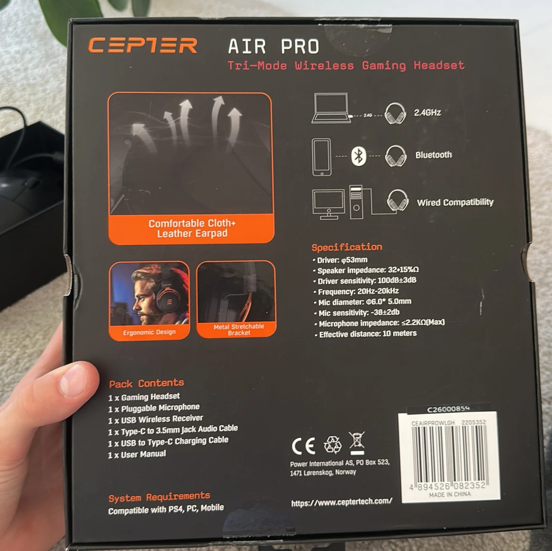 Ceprer Headset airpro - 2
