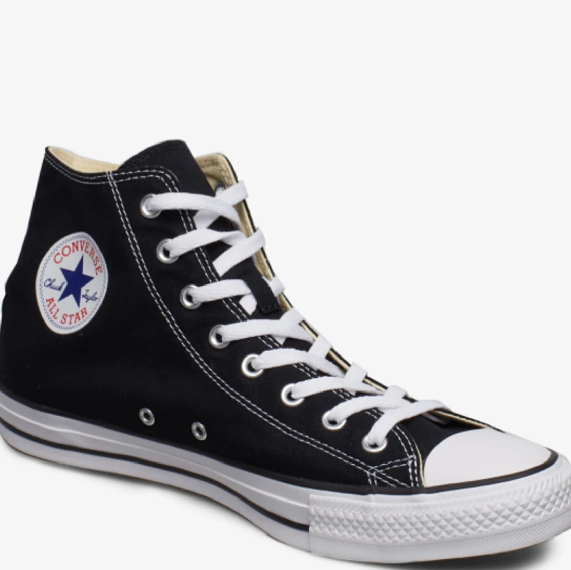 Svarta Converse All Star high tops