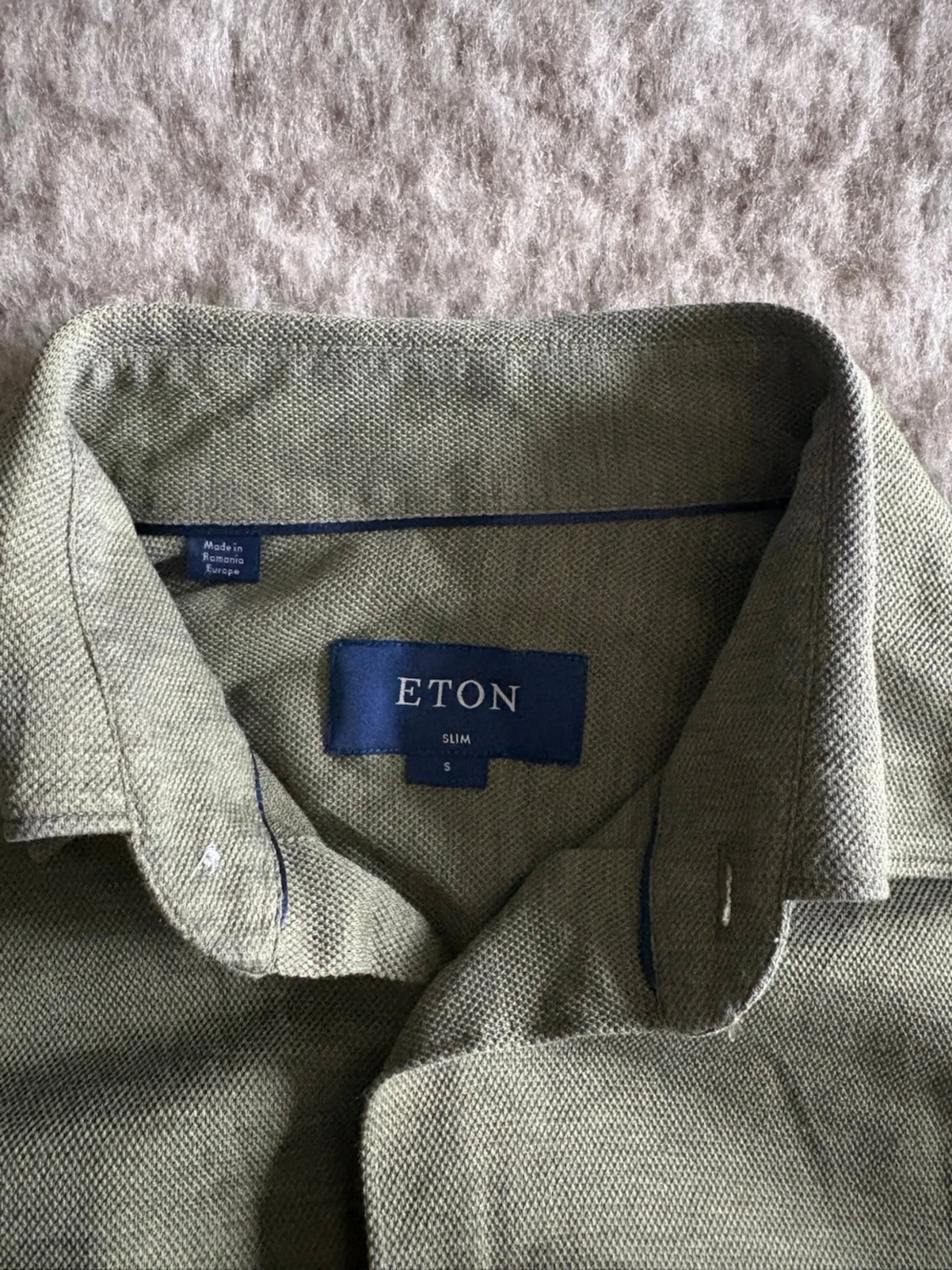 Grön Eton skjorta - 3