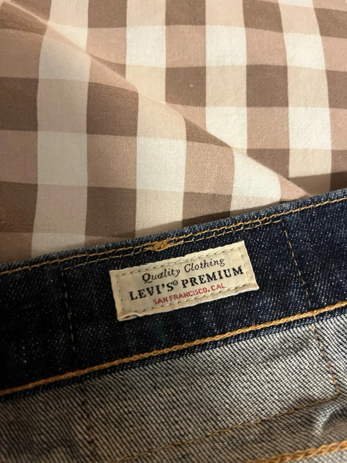 Levi's 501 blå jeans straight fit - 3