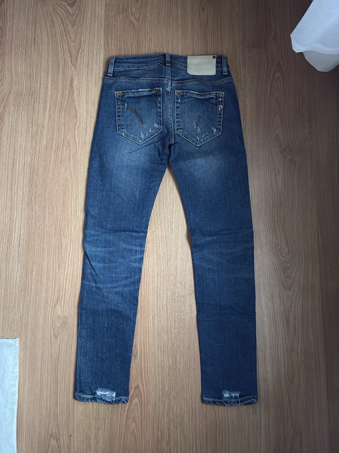 Mörkblå Dondup Jeans - 2