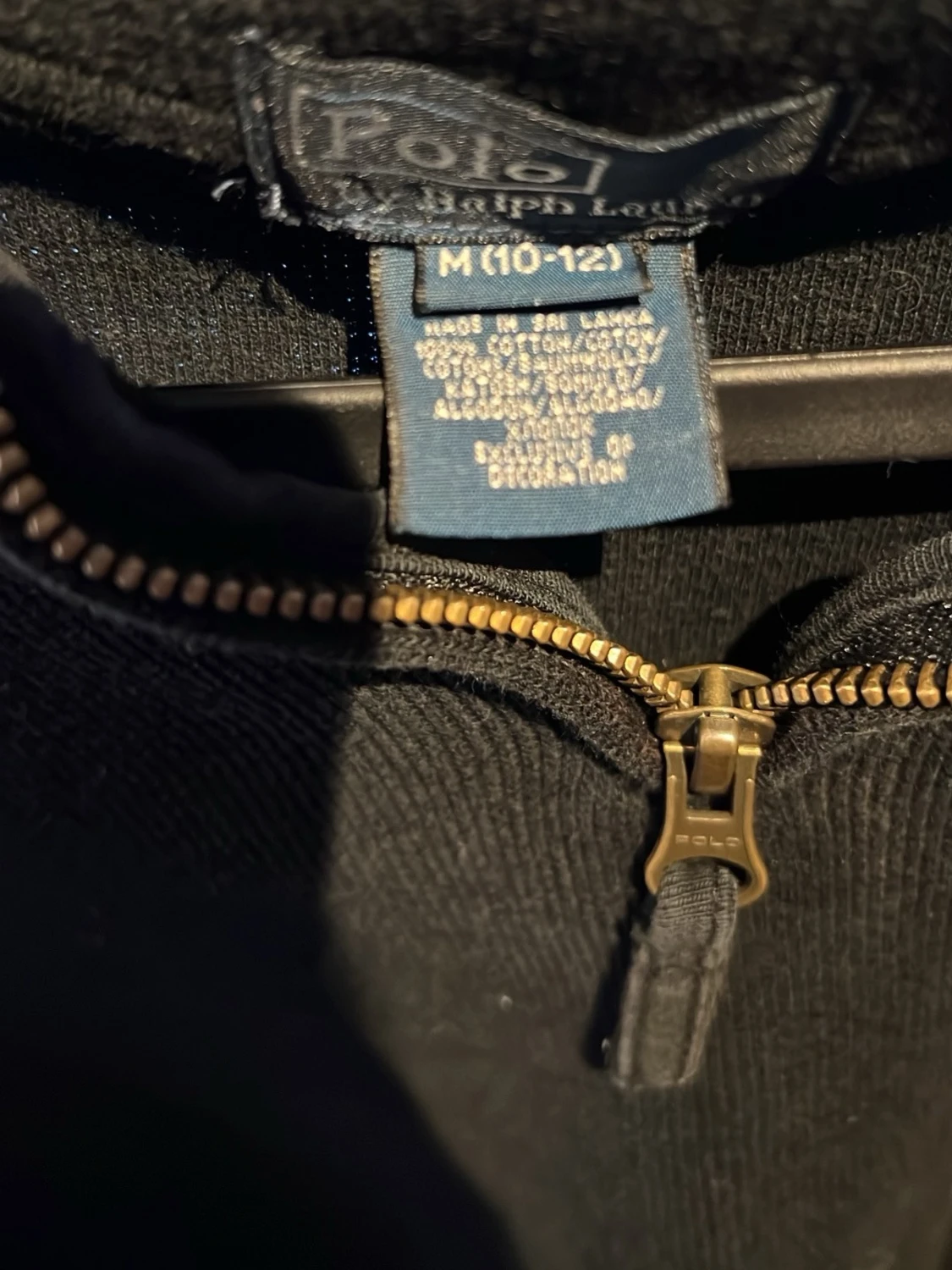 Svart halvzip från Polo Ralph Lauren - 1