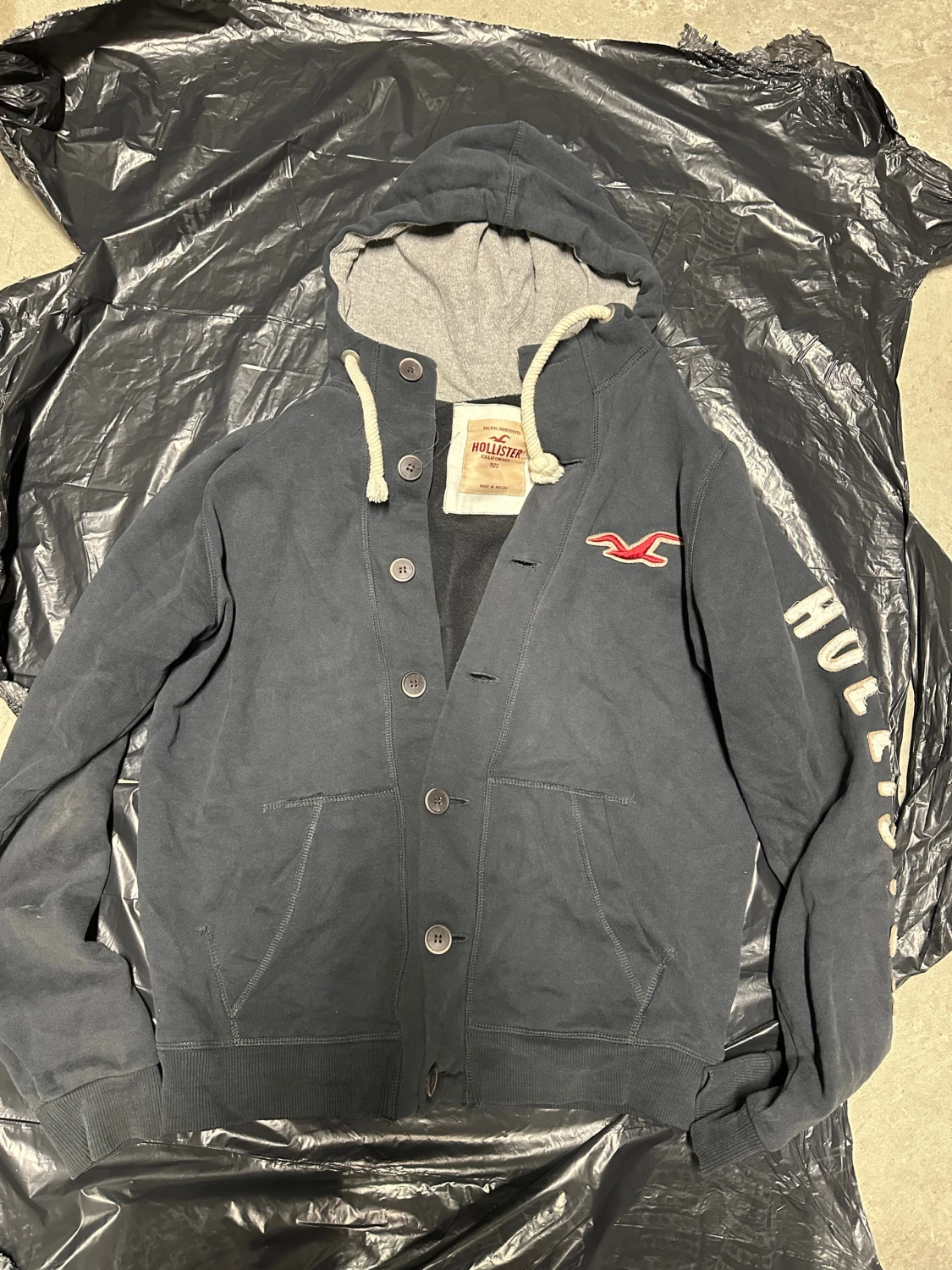 Vintage Hollister kofta med knappar