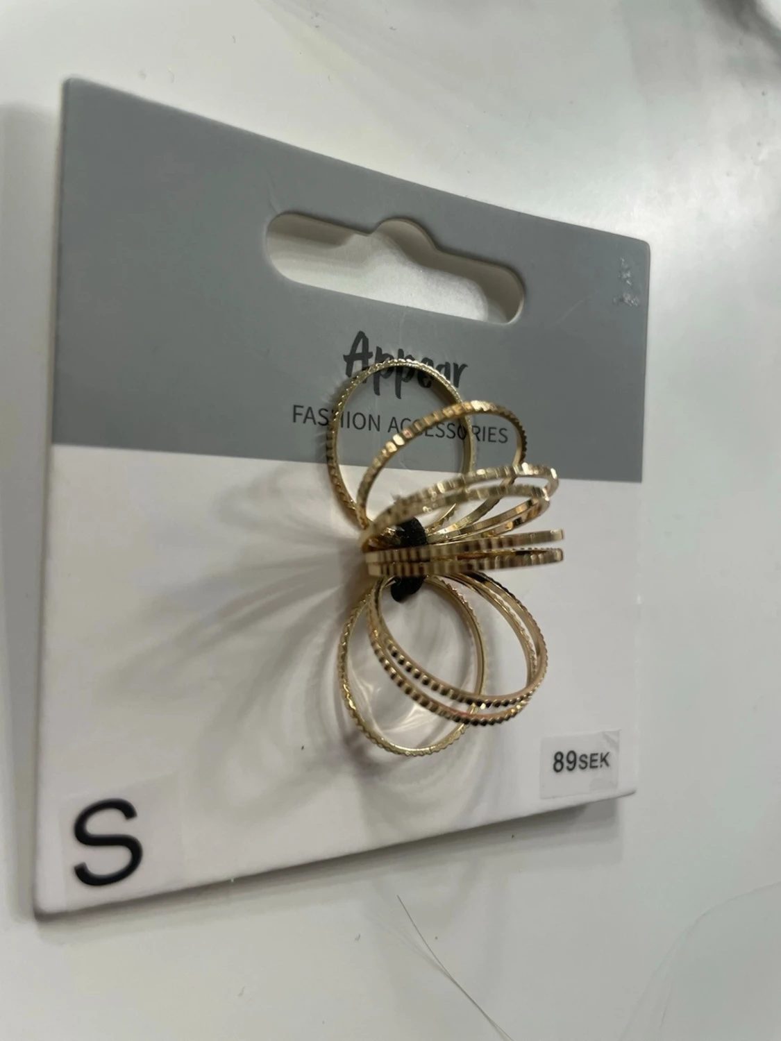 Ringar guld nya  - 1