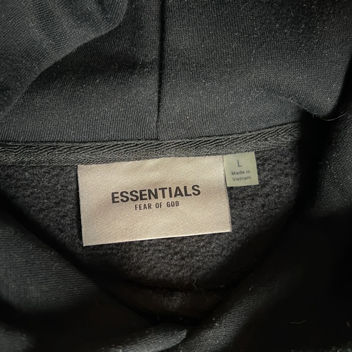 Essentials FOG hoodie svart - 2