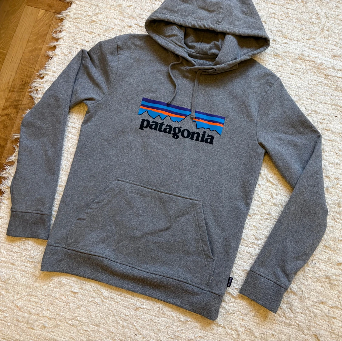 Grå Patagonia Hoodie - 1