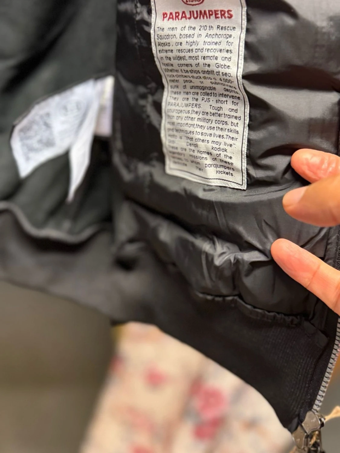 Svart lättviktsjacka Parajumpers S - 1