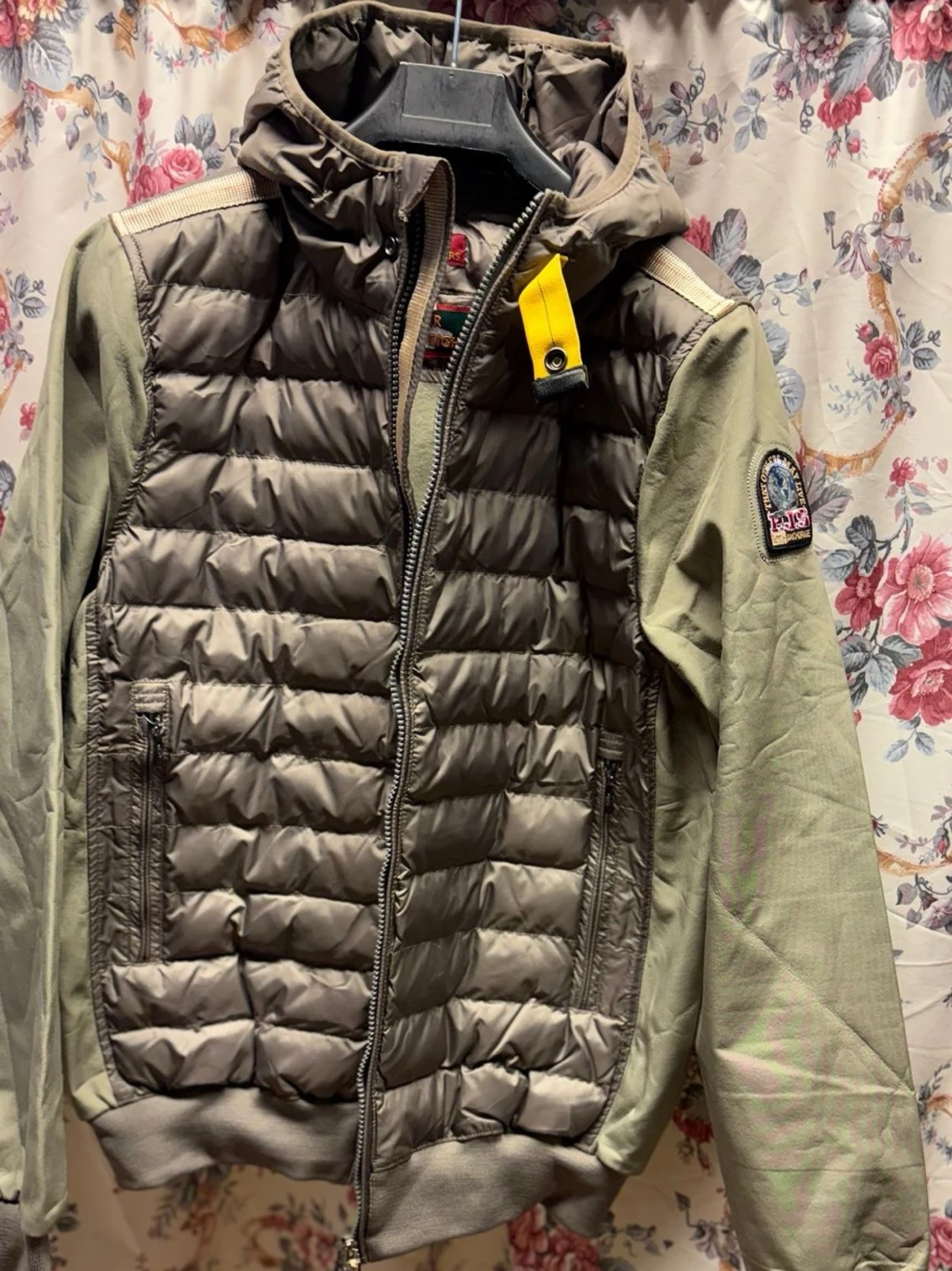 Parajumpers grön pufferjacka med huva - 1