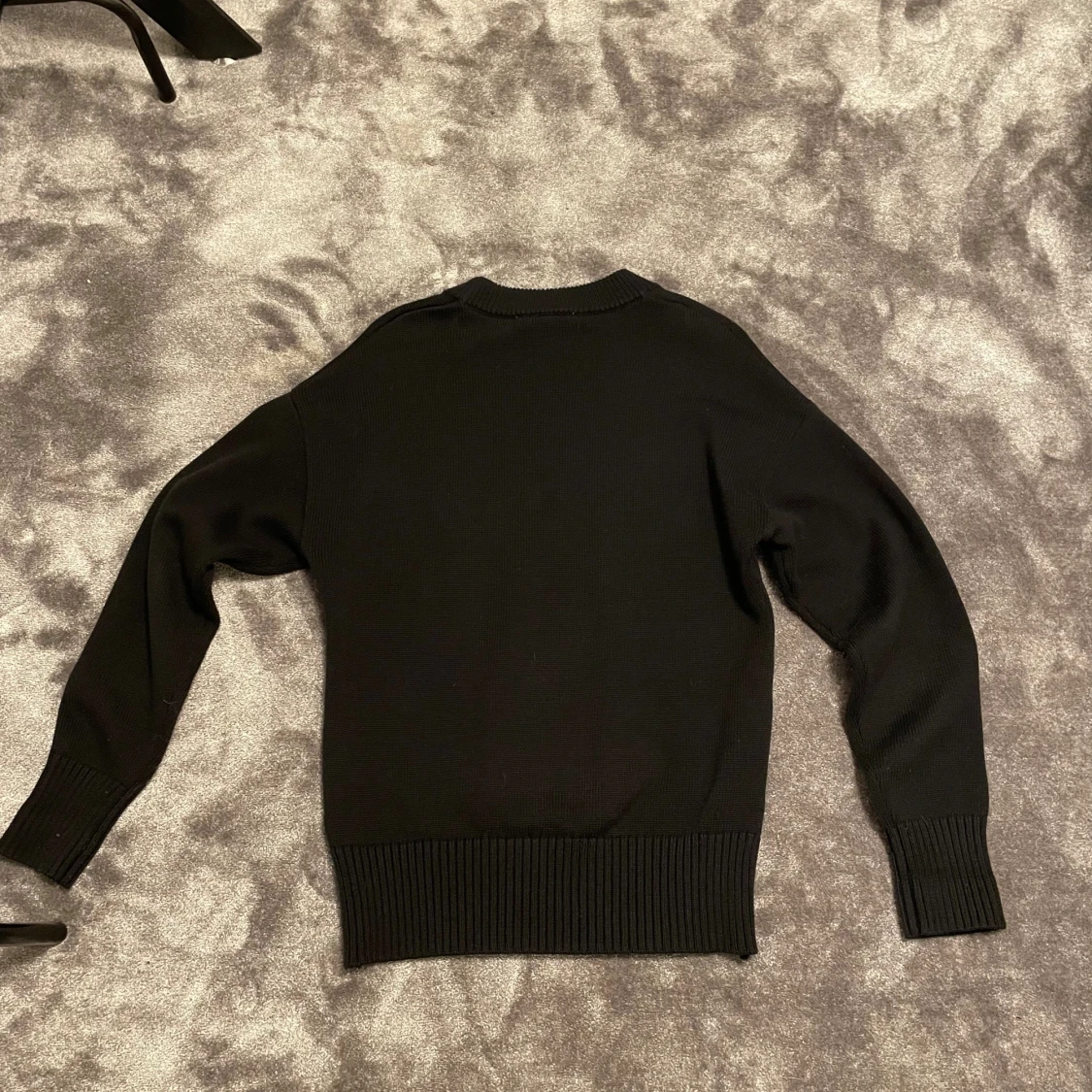 Svart stickad tröja från Ami Paris - 2