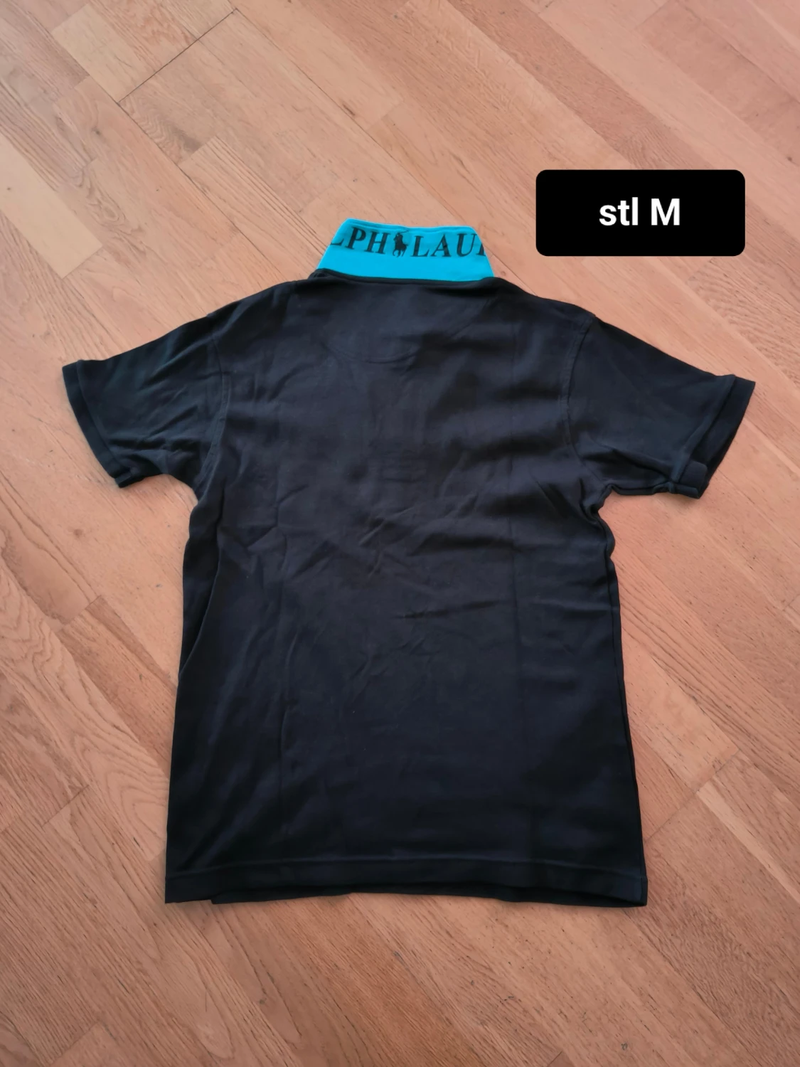 Ralph Lauren pikétröjor svart & rosa - 1