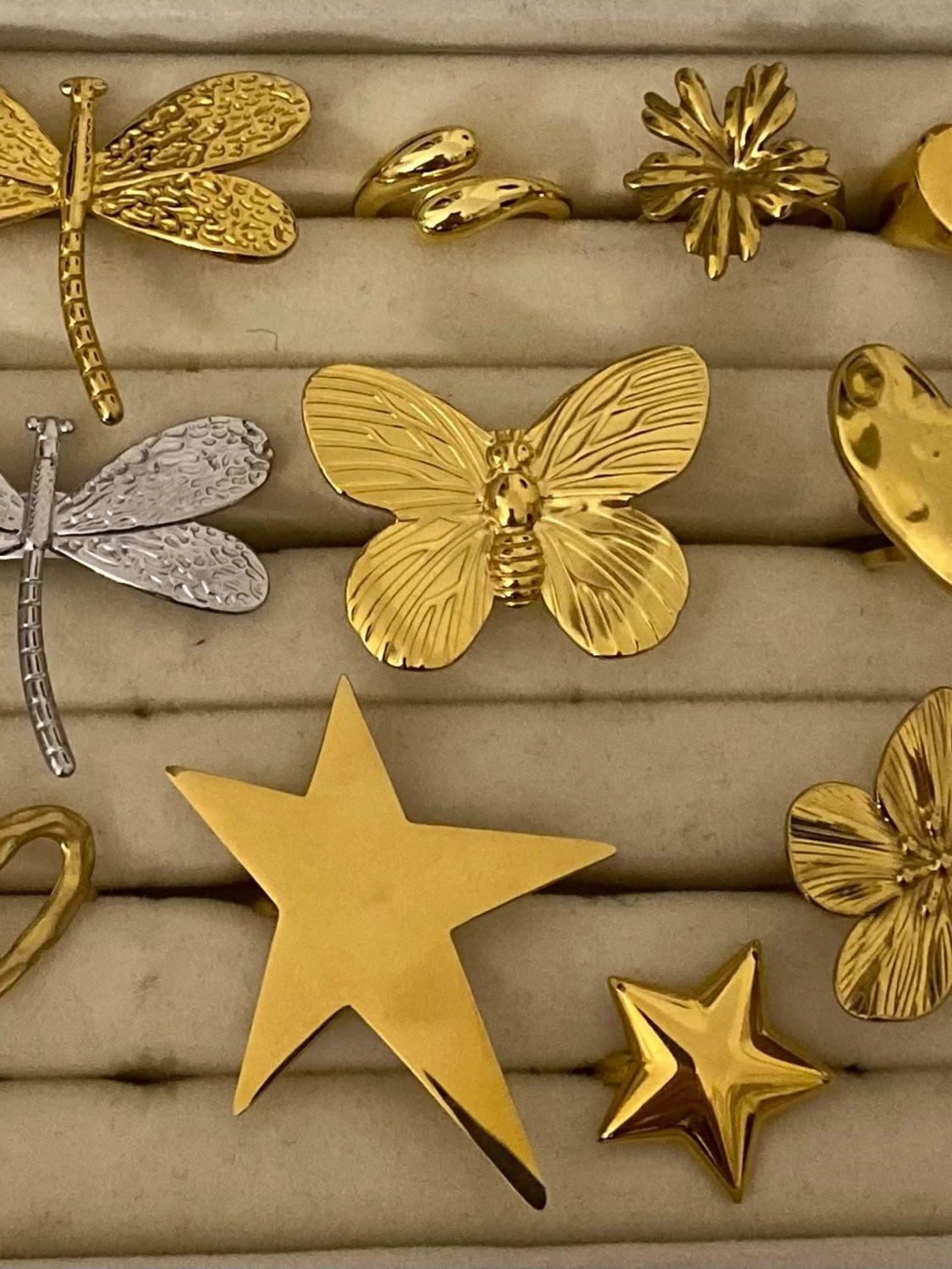 Alla utom silver ringen 