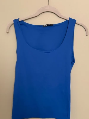 Blå linnetopp från Zara - Fint skick🤍