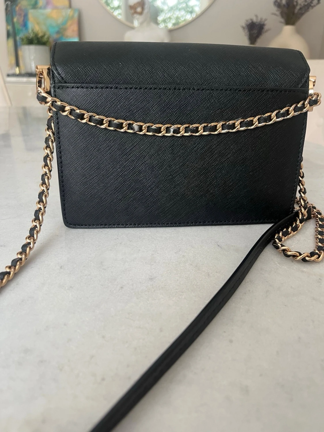 Svart axelväska från Tory Burch - 4