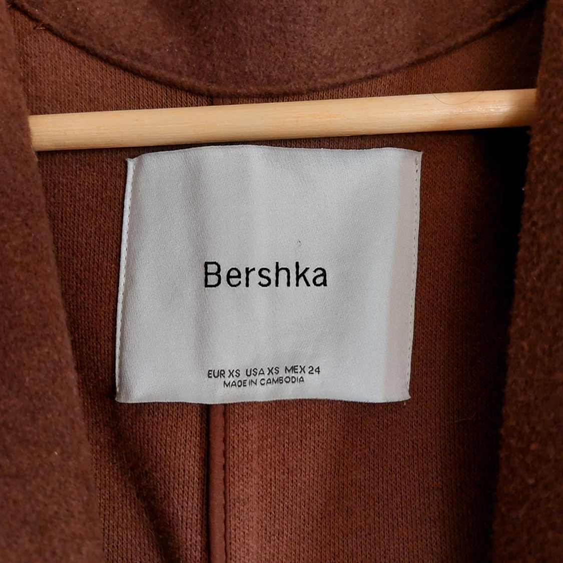 Brun kappa från Bershka XS - 1