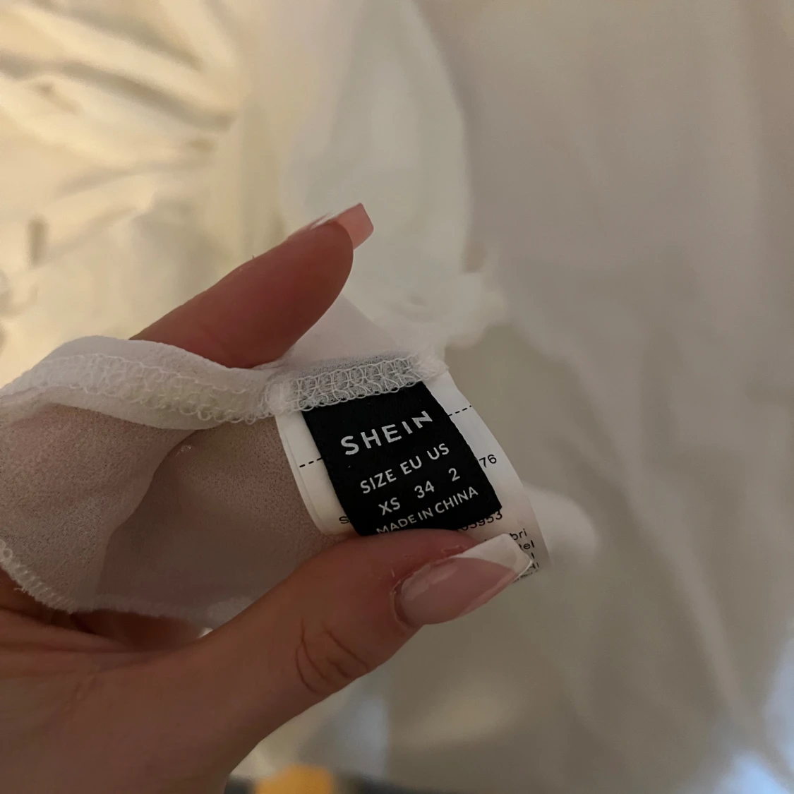 Vit halterneck topp  - 3