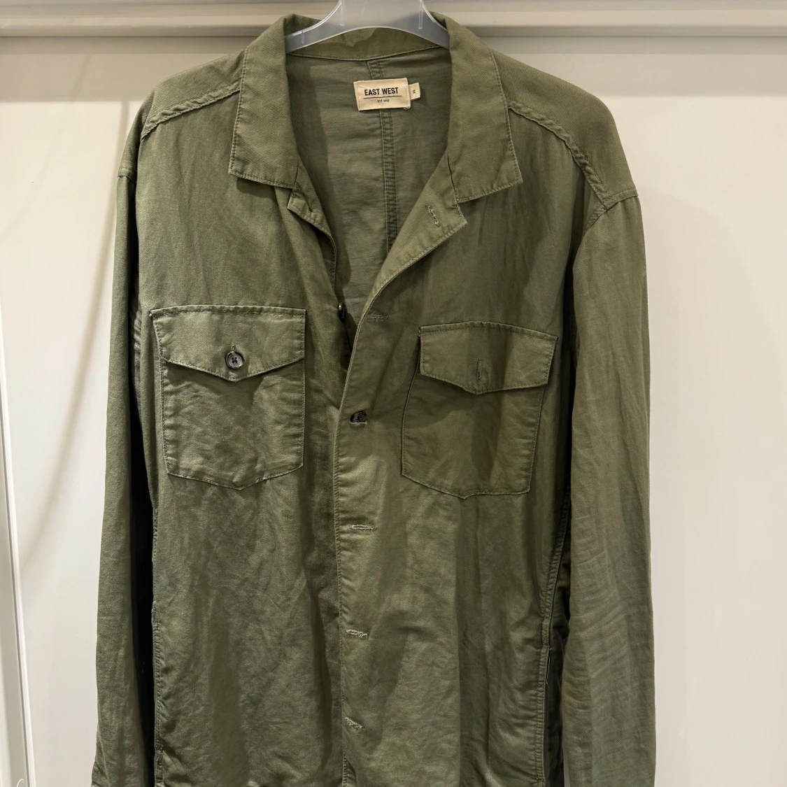 Olivgrön overshirt