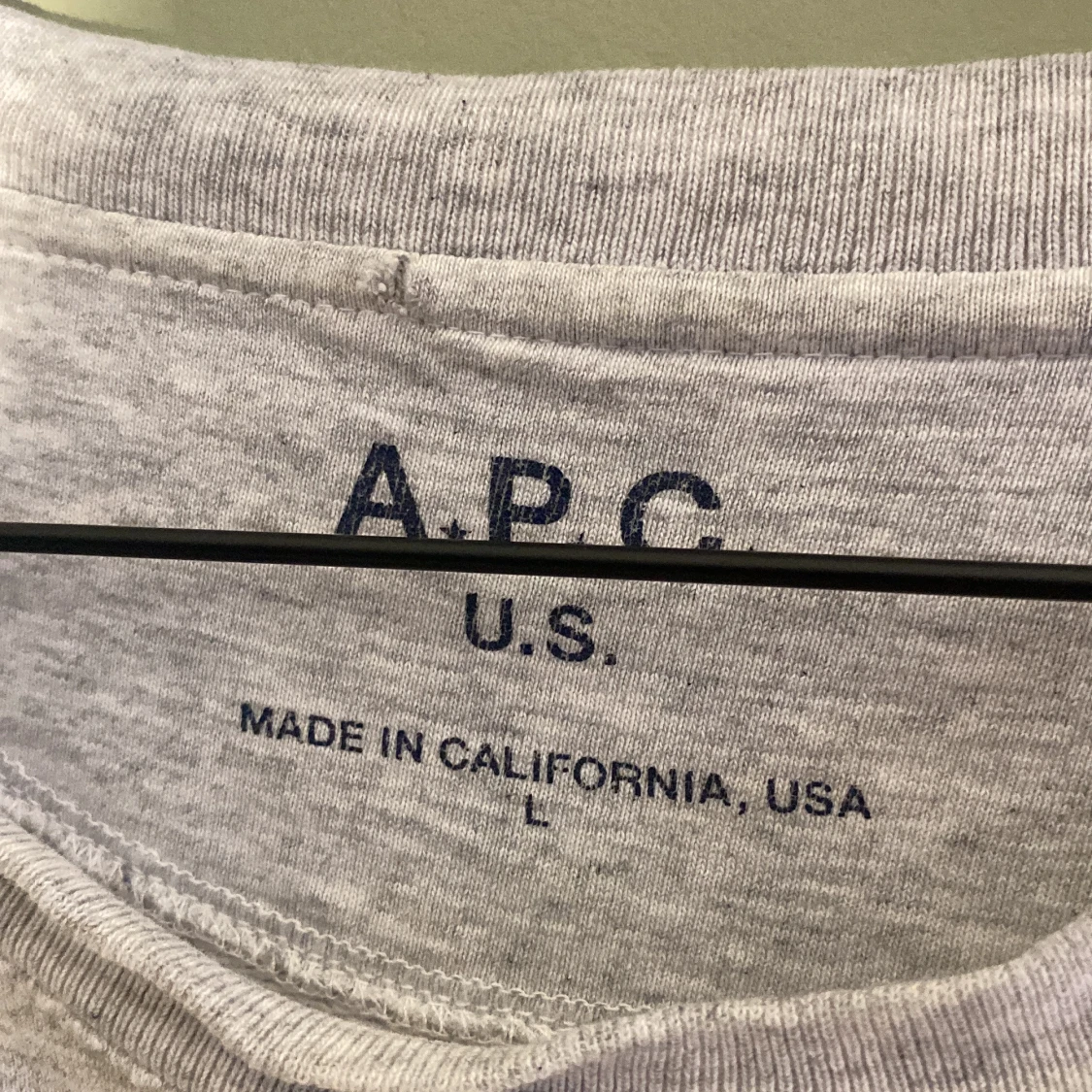 Grå sweatshirt från A.P.C. U.S. - 2