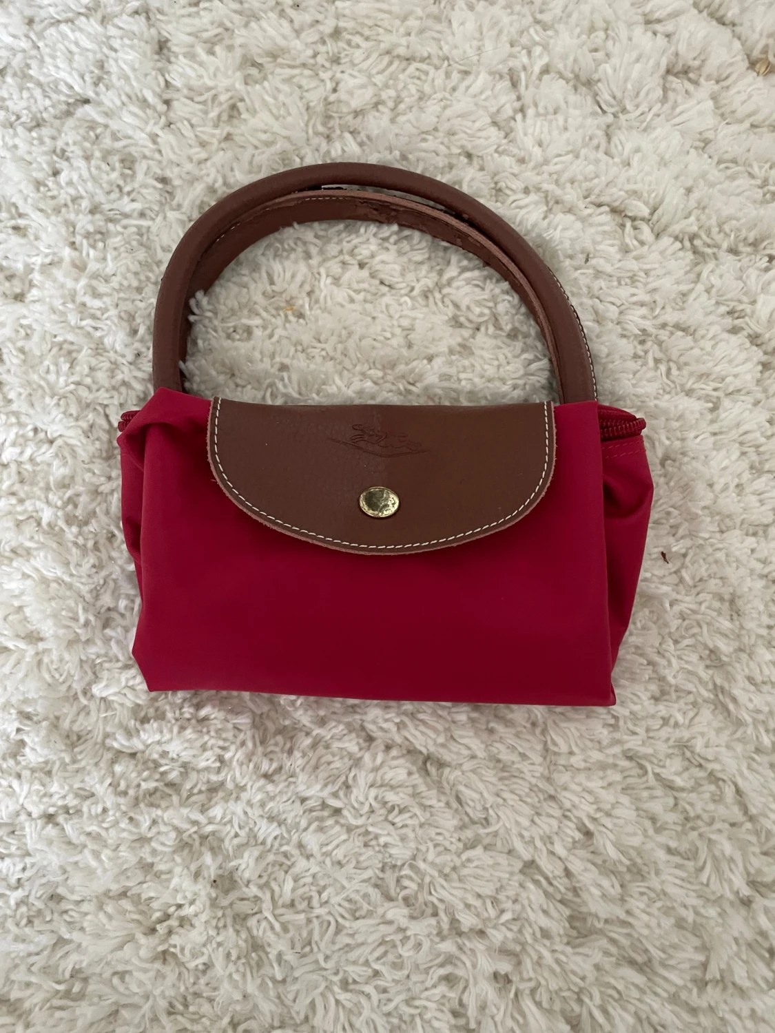 Röd mini Longchamp - 1