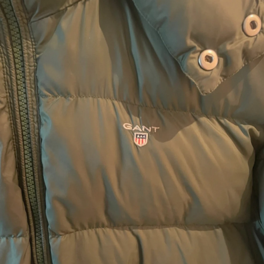 GANT dunjacka – grön – stl 158/168 – fint skick - 1