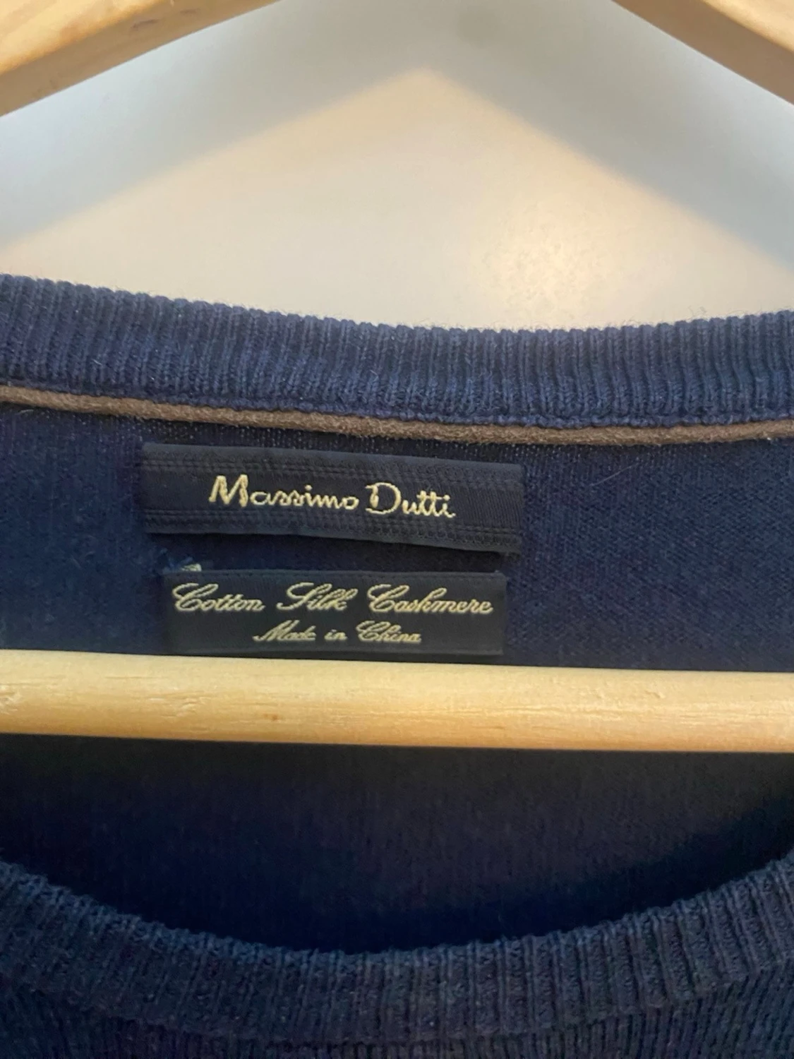 Mörkblå tröja från Massimo Dutti - 2