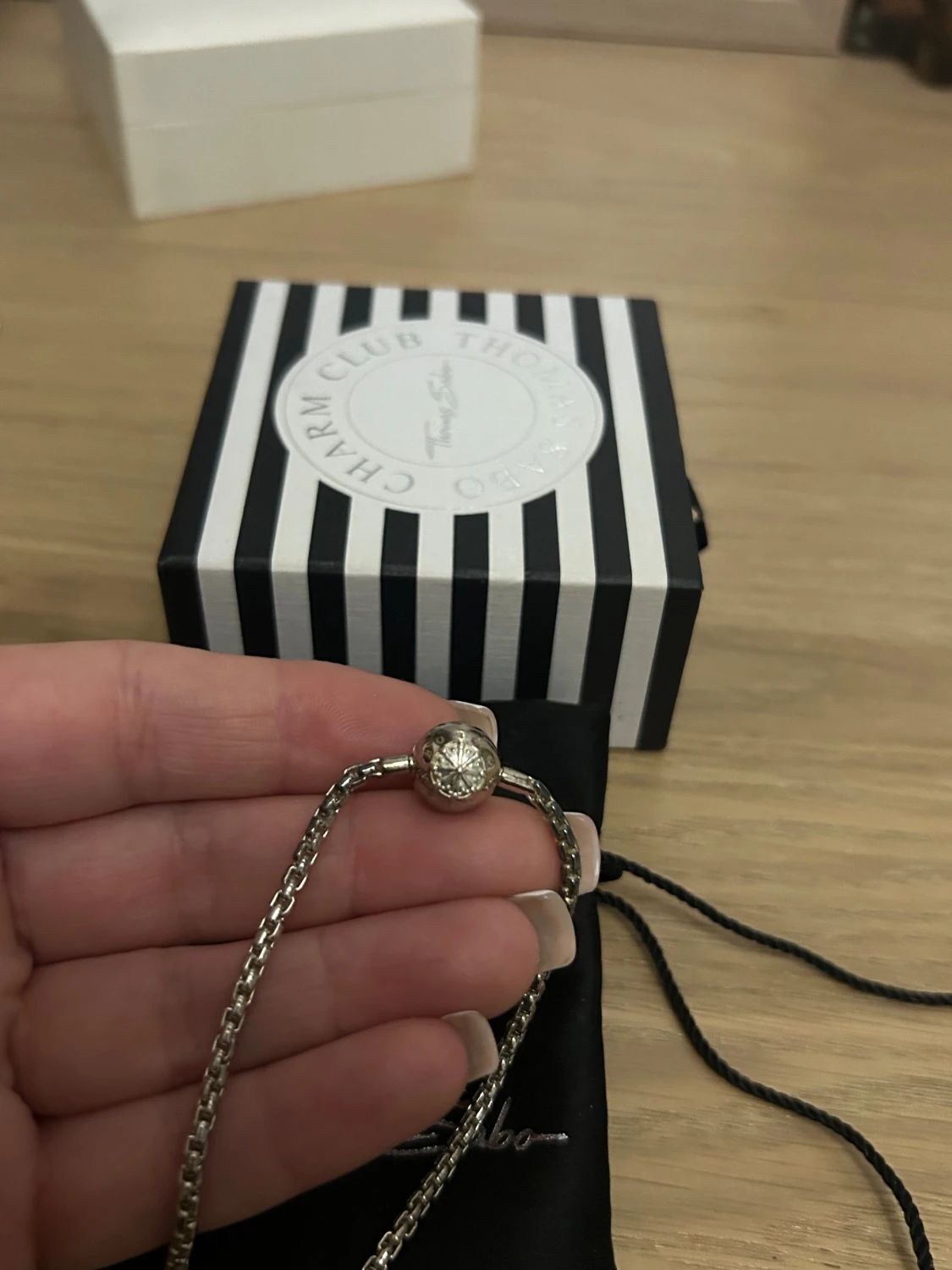 Silverfärgad Thomas Sabo charm-armband - 1