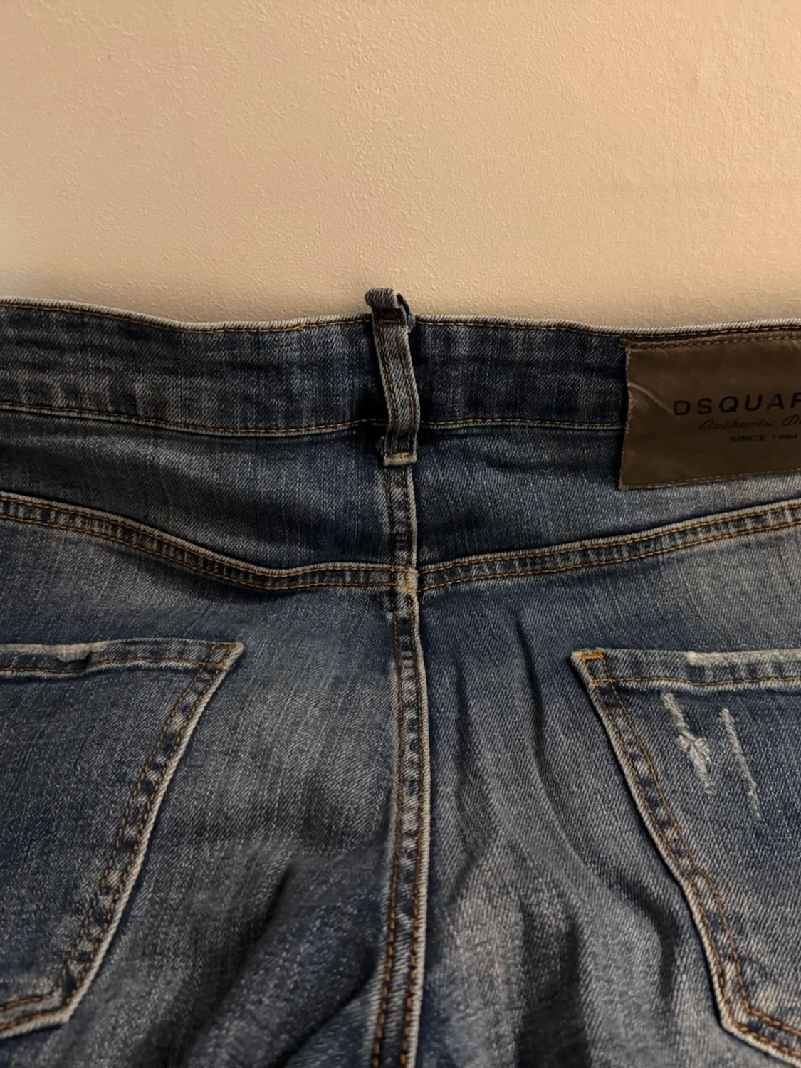 Blå distressed jeans från Dsquared2 - 3