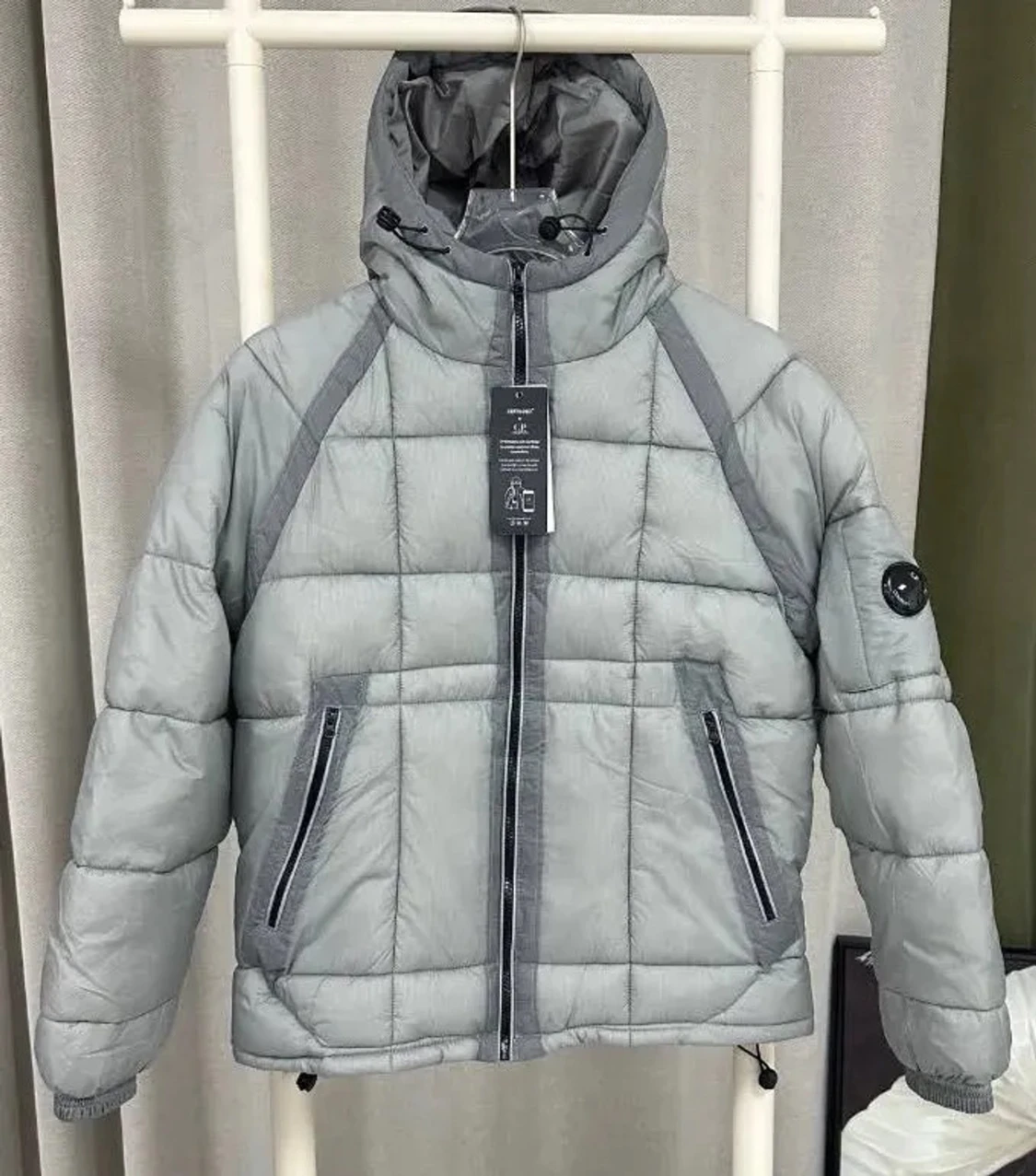 c.p company d.d shell puff jacket - 2