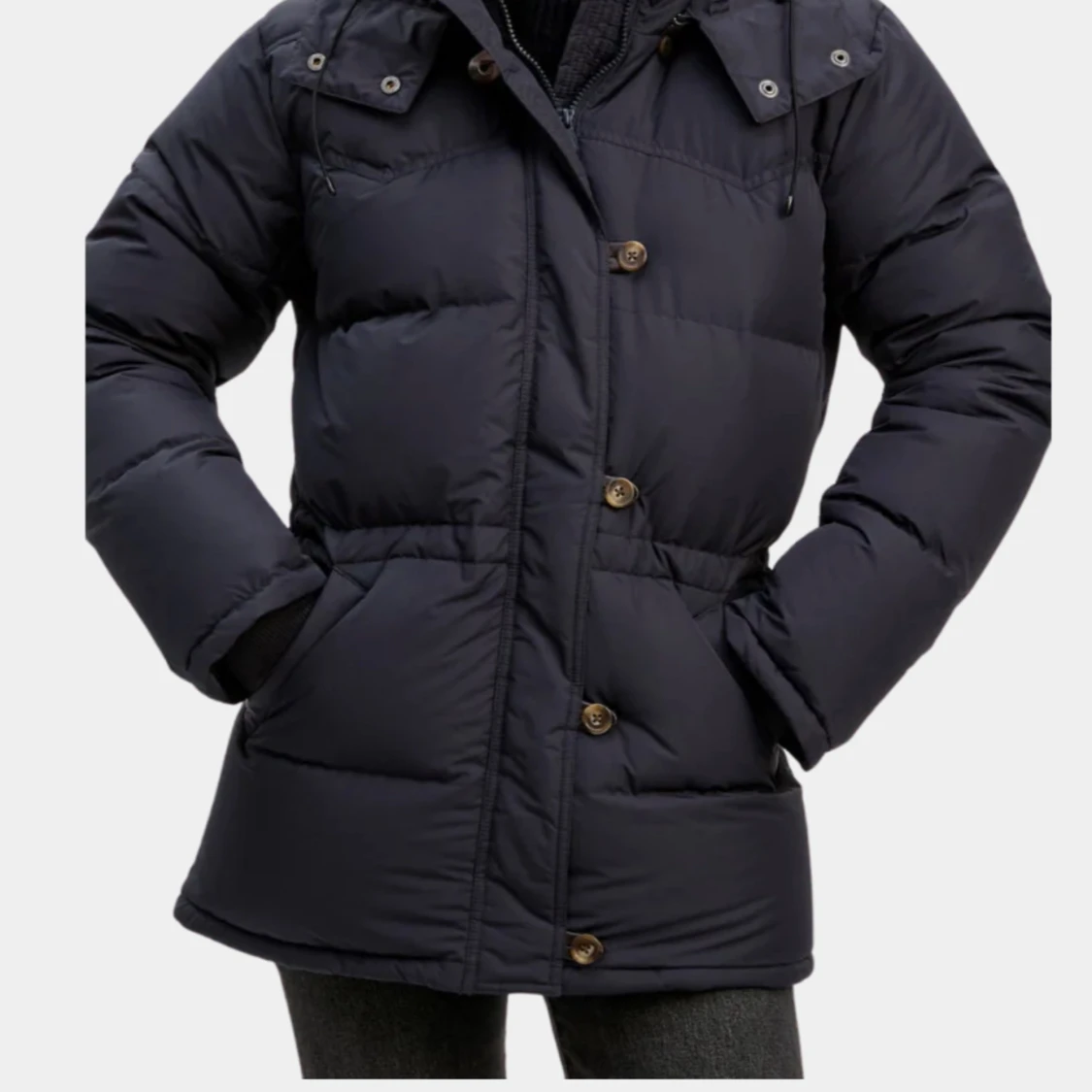 Svart dunjacka från Boomerang i strl small