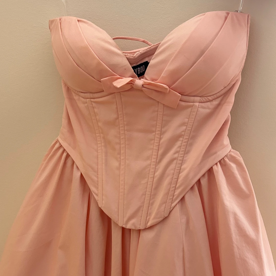 Ljusrosa långklänning från babybo - 3