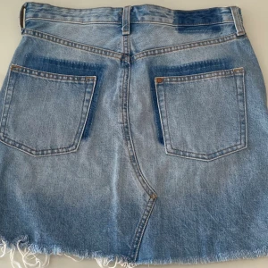 Jeans kjol  - Jeans kjol (100% bomull) från H&M 