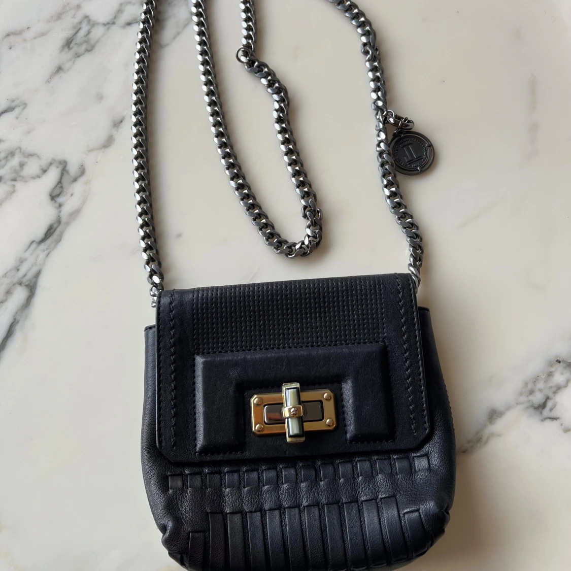 Svart axelväska från Lanvin  - 2