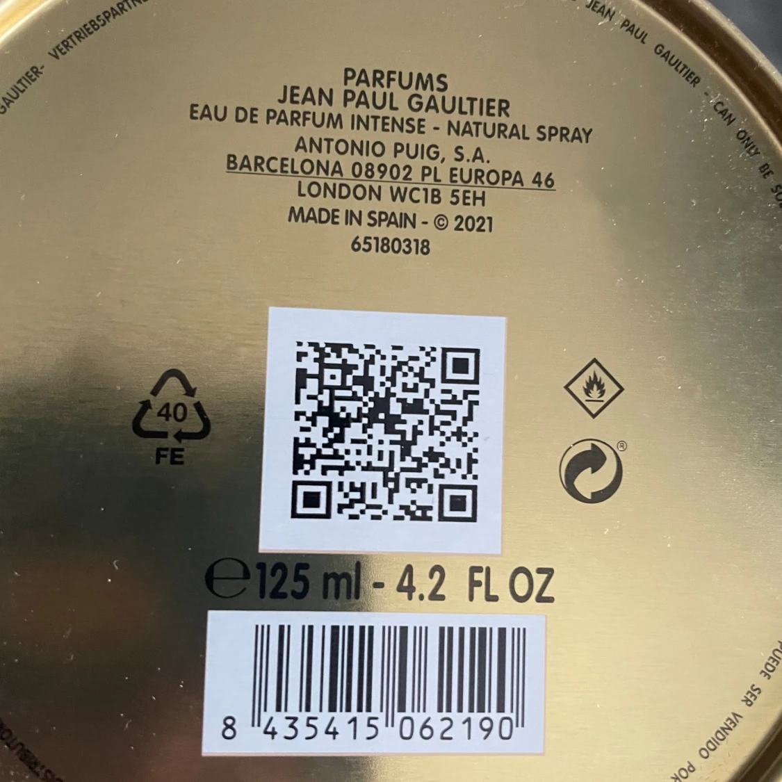 Jean Paul Gaultier Le Beau Parfum - 1