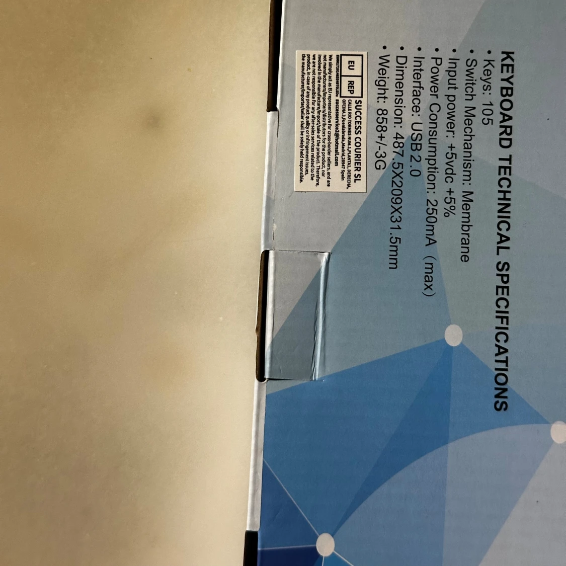 aLLreLi tyskt Backlit Gaming Keyboard - 4