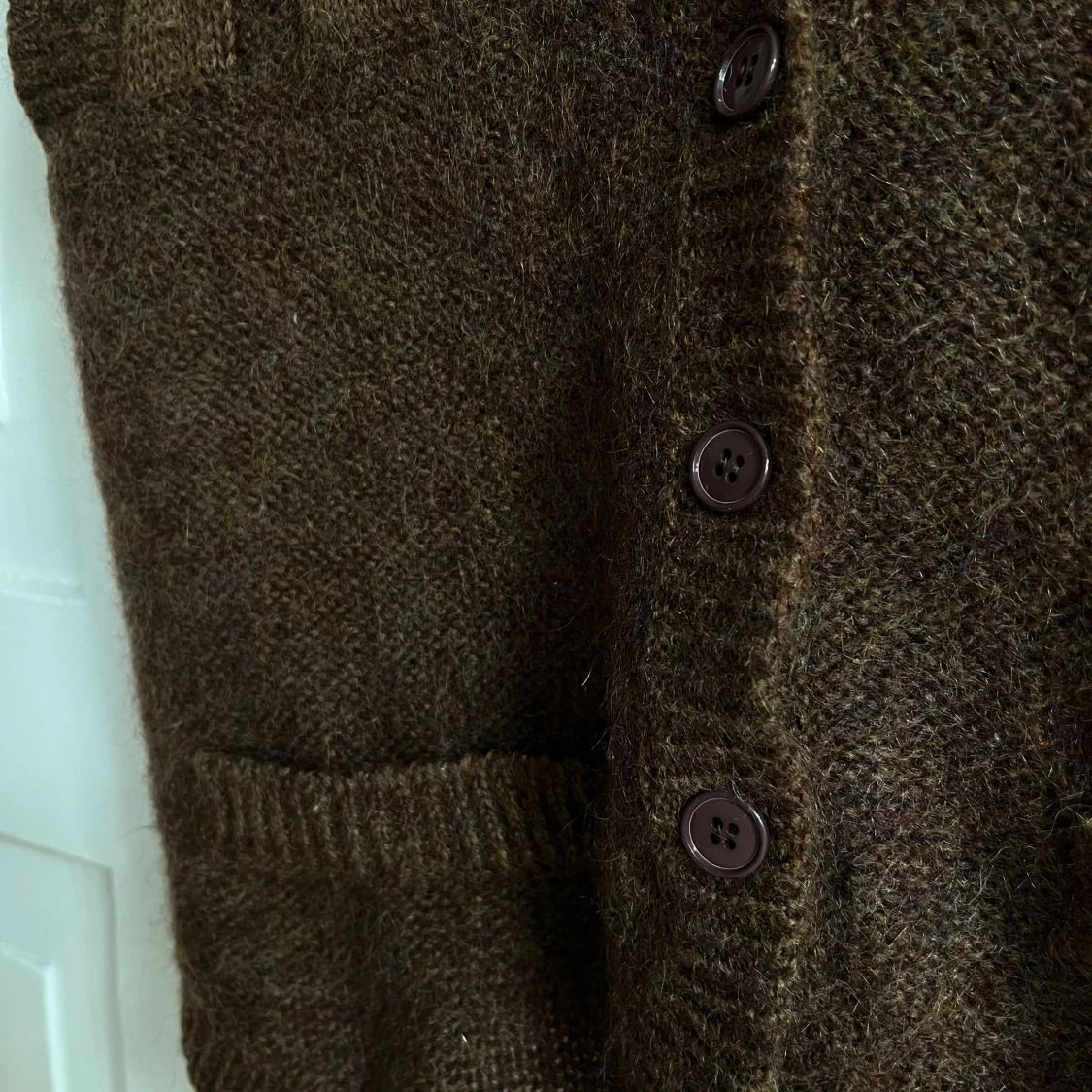 Brun stickad väst från Valentino Miss V - 3