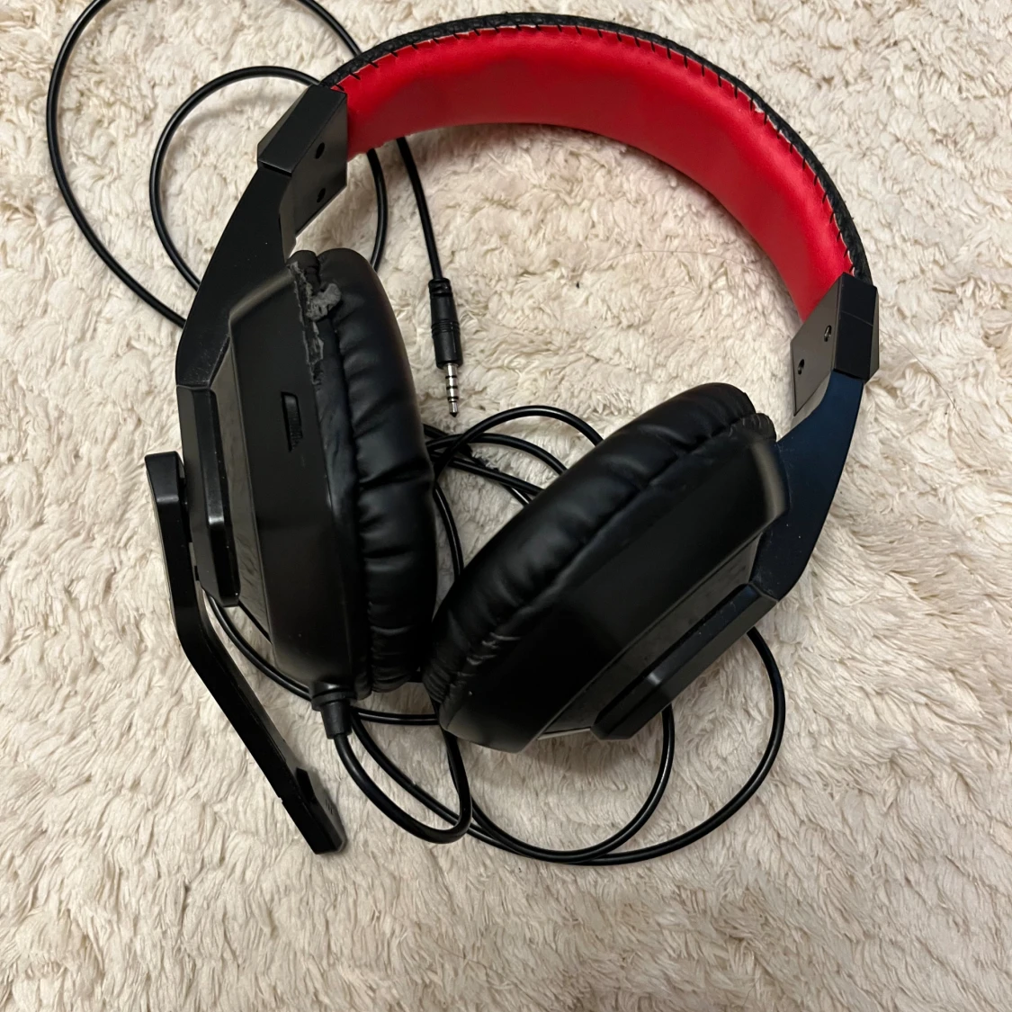 Kabelanslutet spelheadset med mikrofon - 2