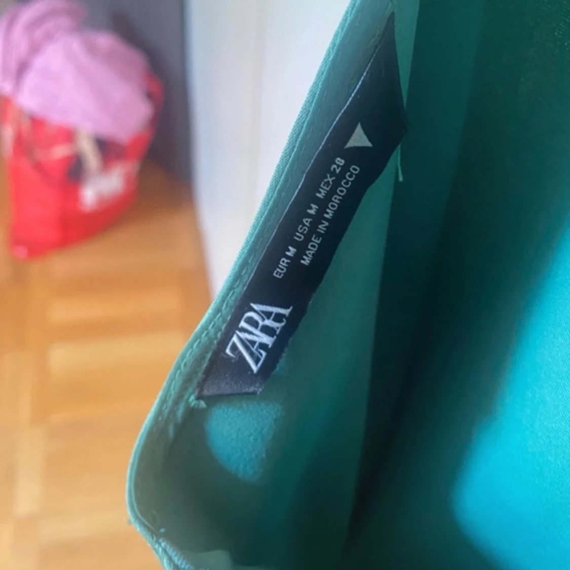 Grön långklänning från Zara - 2