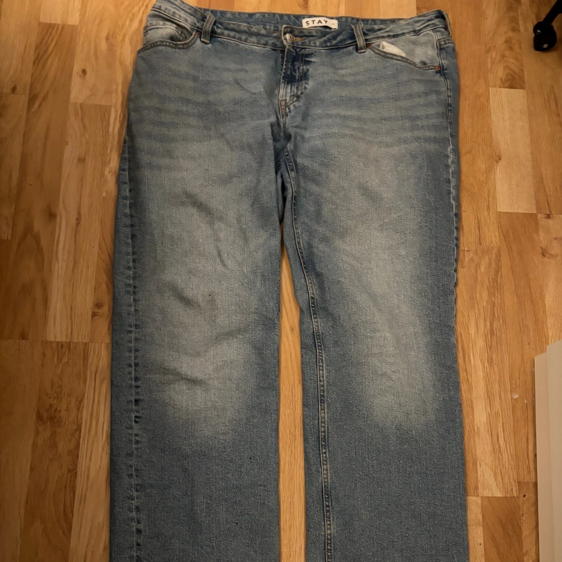 Blå Low waist jeans