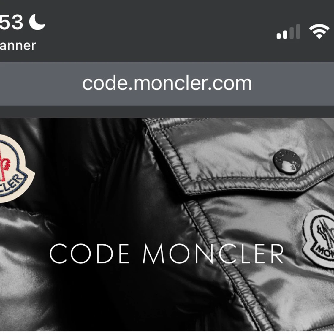 Svart ribbstickad mössa från Moncler - 4